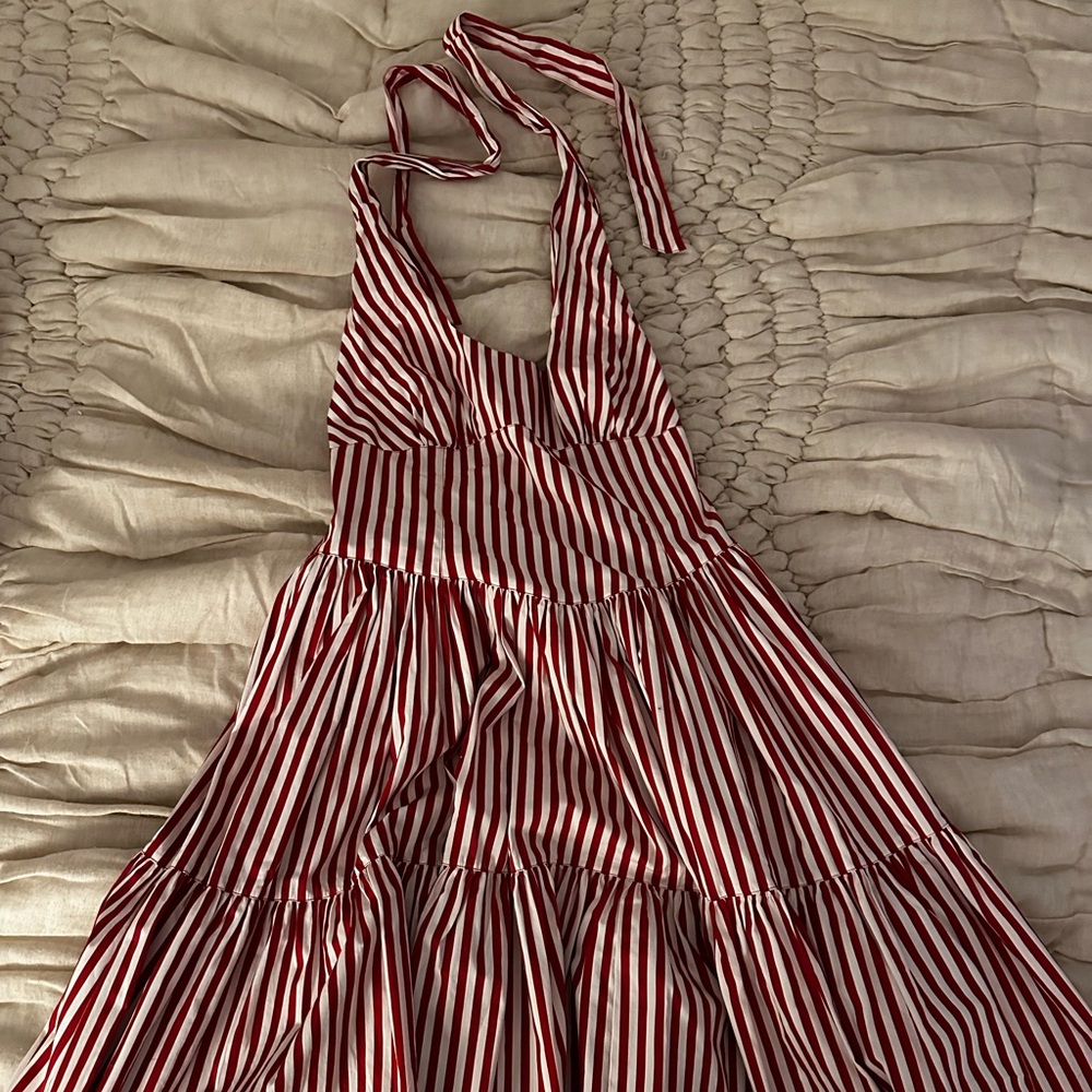 Frankie’s Bikinis Tulsa Halter Midi Dress